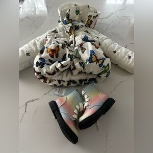 Butterfly jacket and boots set!